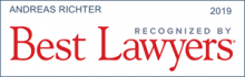 Andreas Richter - recognized by Best Lawyers 2019