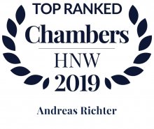  Andreas Richter - ranked in Chambers HNW Guide 2019