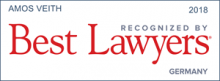 Amos Veith - recognized by Best Lawyers 2018