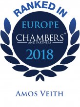 Amos Veith - ranked in Chambers Europe 2018