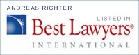 Andreas Richter - recognized by Best Lawyers International