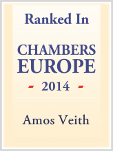 Amos Veith - ranked in Chambers Europe 2014