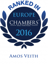 Amos Veith - ranked in Chambers Europe 2016