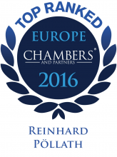 Reinhard Pöllath - top ranked in Chambers Europe 2016