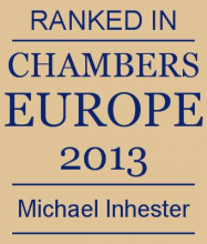 Michael Inhester - ranked in Chambers Europe 2013