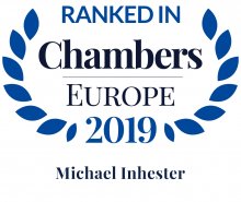 Michael Inhester - ranked in Chambers Europe 2019