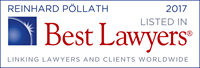 Reinhard Pöllath - recognized by Best Lawyers 2017
