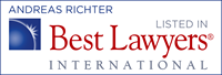 Andreas Richter - recognized by Best Lawyers 2014-2015