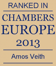 Amos Veith - ranked in Chambers Europe 2013