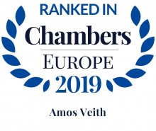 Amos Veith - ranked in Chambers Europe 2019
