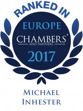 Michael Inhester - ranked in Chambers Europe 2017