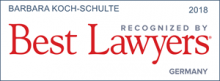 Barbara Koch-Schulte - recognized by Best Lawyers 2018