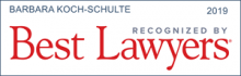 Barbara Koch-Schulte - recognized by Best Lawyers 2019