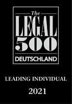 Benedikt Hohaus - The Legal 500 Deutschland 2021 Leading Individual