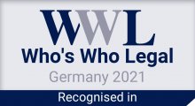 Jens Hörmann - recognised in WWL Germany 2021