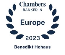 Benedikt Hohaus - Chambers Europe 2023