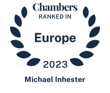  Michael Inhester - ranked in Chambers Europe 2023